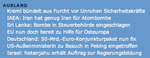 Iran hat genug Iran