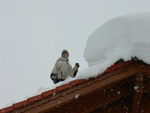 Skifahren, und Schneelage Februar 2009 024