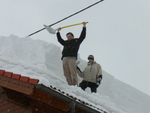 Skifahren, und Schneelage Februar 2009 029