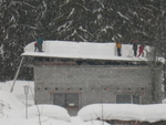 Skifahren, und Schneelage Februar 2009 032