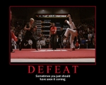 Defeat