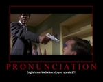 pronounciation